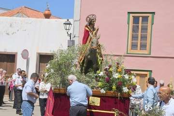 Procesiones de La Burrita en San Juan y El Ejido/FJS y TA.
